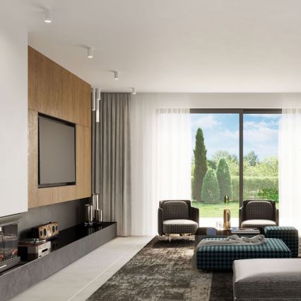 Точечный светильник LAGOS 1xGU10/10W/230V 20 см белый