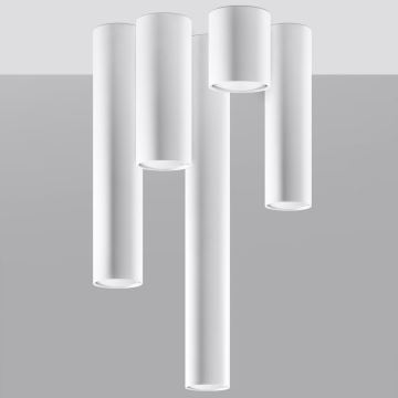 Точечный светильник LAGOS 1xGU10/40W/230V 20 см белый