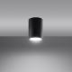 Точечный светильник LAGOS 1xGU10/40W/230V 10 см черный