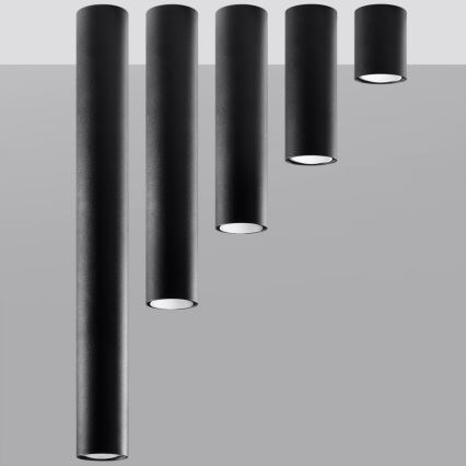 Точечный светильник LAGOS 1xGU10/10W/230V 20 см черный