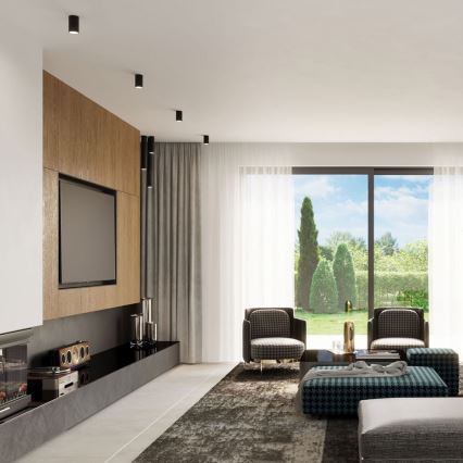 Точечный светильник LAGOS 1xGU10/10W/230V 60 см черный