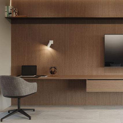 Настінний точковий світильник RING 1xGU10/10W/230V білий