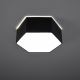 Стельовий світильник SUNDE 2xE27/60W/230V 11,5 см чорний