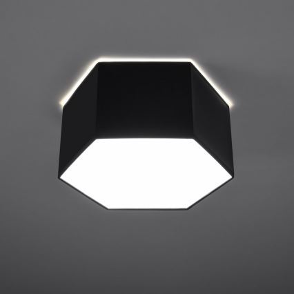 Стельовий світильник SUNDE 2xE27/60W/230V 15,5 см чорний