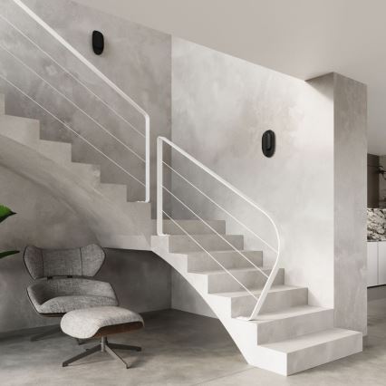 Настінний світильник TEAR 1xG9/40W/230V чорний