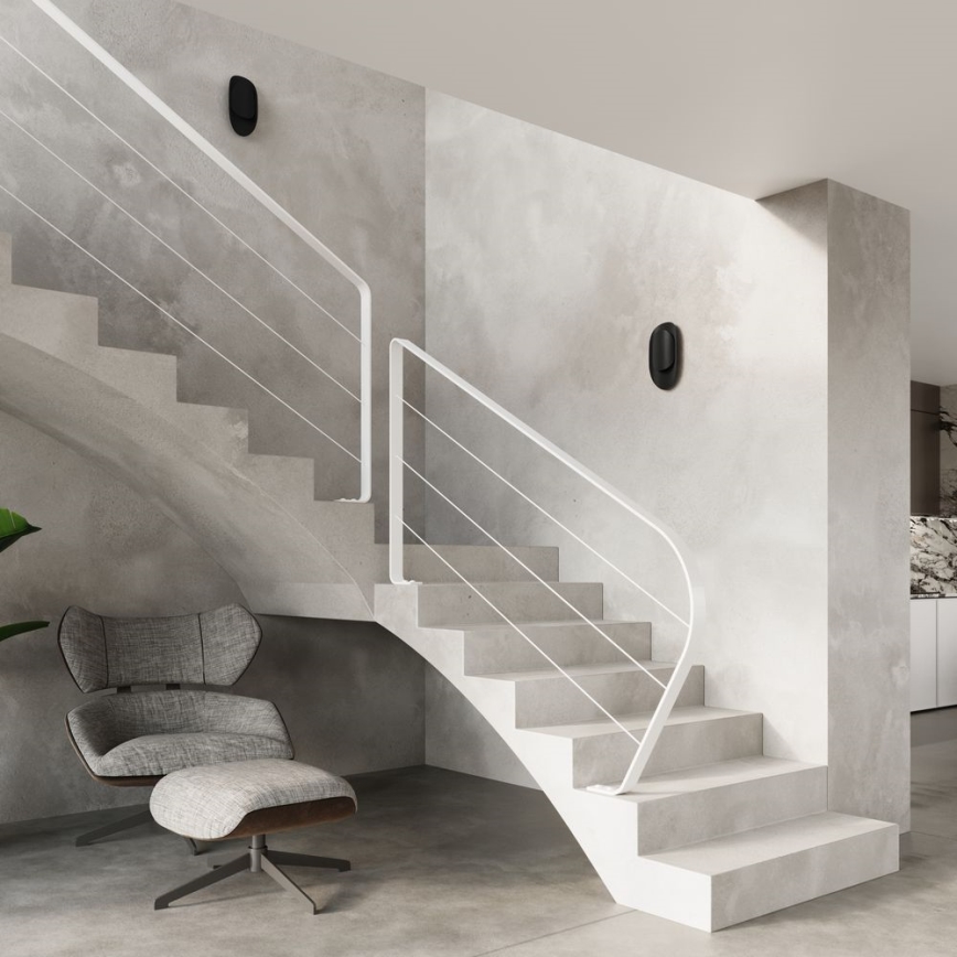 Настінний світильник TEAR 1xG9/40W/230V чорний