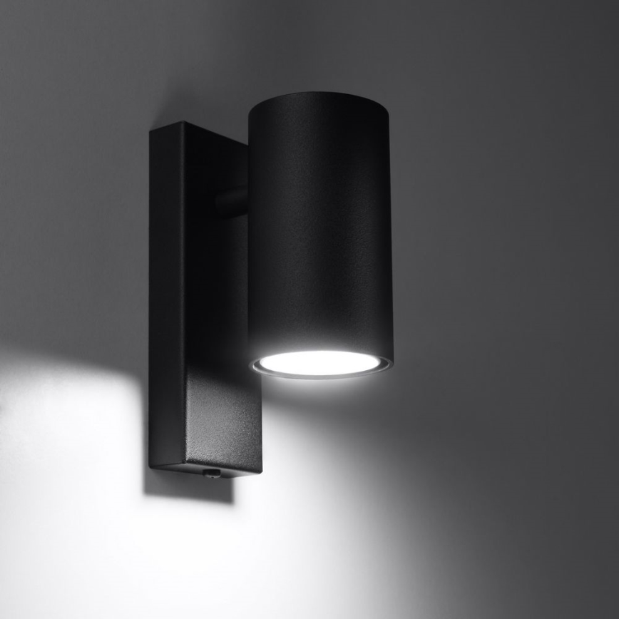 Настінний світильник UTTI 1xGU10/40W/230V чорний