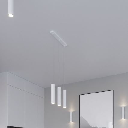 Подвесная люстра LAGOS 3xGU10/10W/230V белый