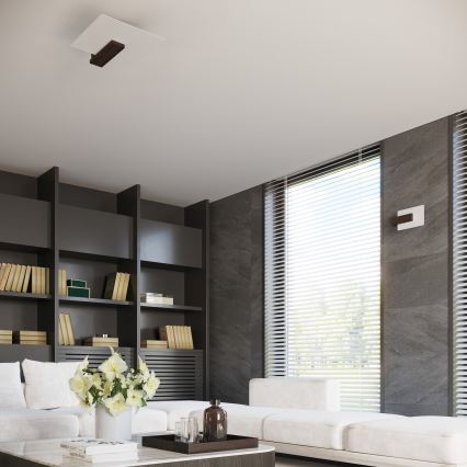 Стельовий світильник LAPPO 2xE27/15W/230V венге