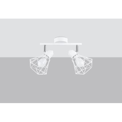 Точковий світильник ARTEMIS 2xE14/40W/230V білий