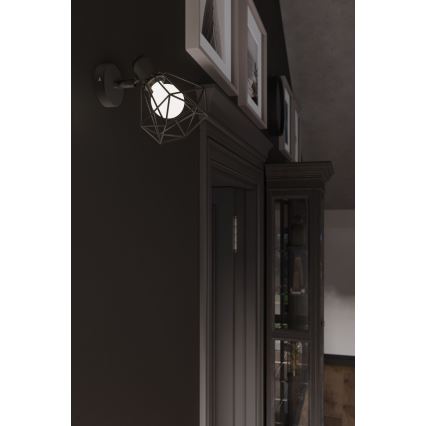 Настенный точечный светильник ARTEMIS 1xE14/40W/230V черный