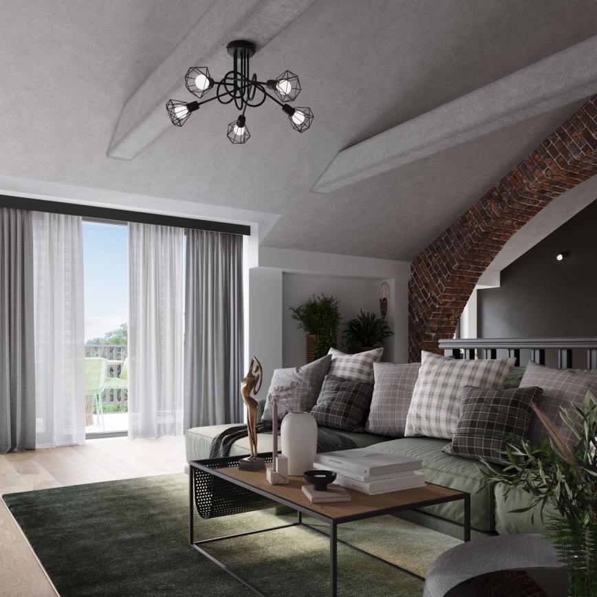 Настінний точковий світильник ARTEMIS 1xE14/40W/230V чорний