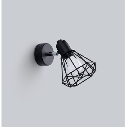 Настінний точковий світильник ARTEMIS 1xE14/40W/230V чорний