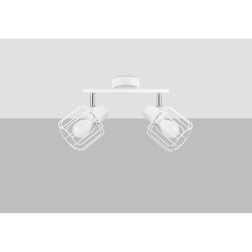 Точечный светильник BELUCI 2xE14/40W/230V белый