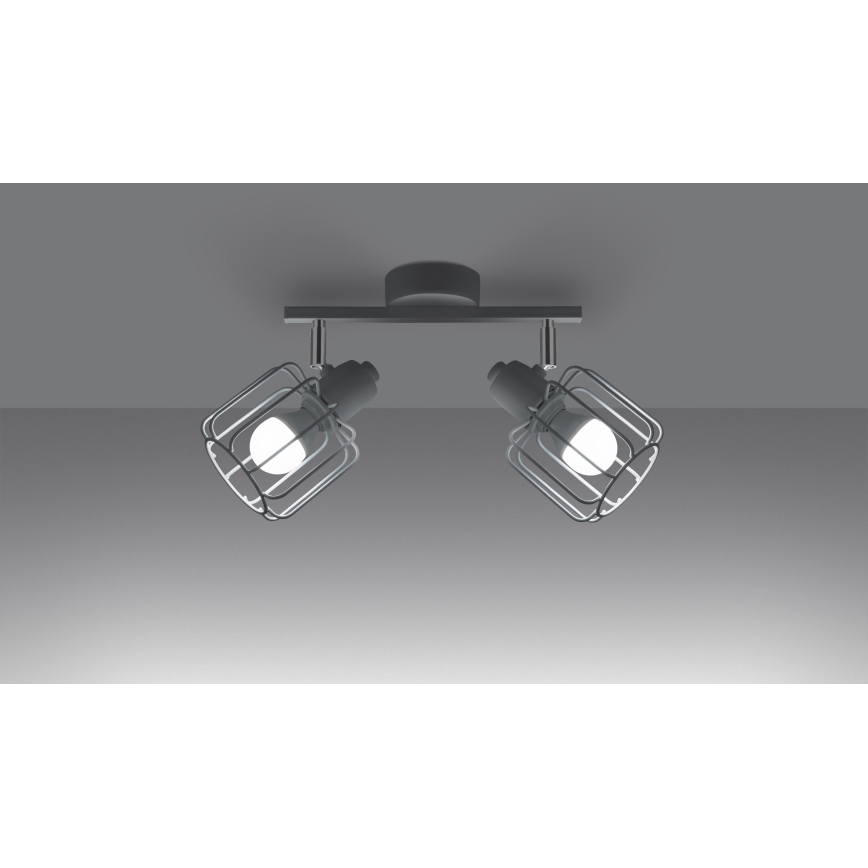 Точечный светильник BELUCI 2xE14/40W/230V белый