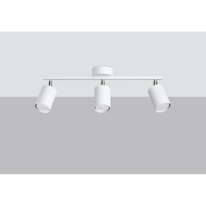 Точковий світильник LEMMI 3xGU10/40W/230V білий