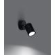 Настенный точечный светильник LEMMI 1xGU10/40W/230V черный