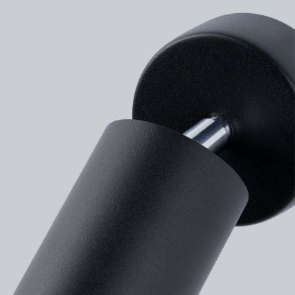 Настінний точковий світильник LEMMI 1xGU10/40W/230V чорний