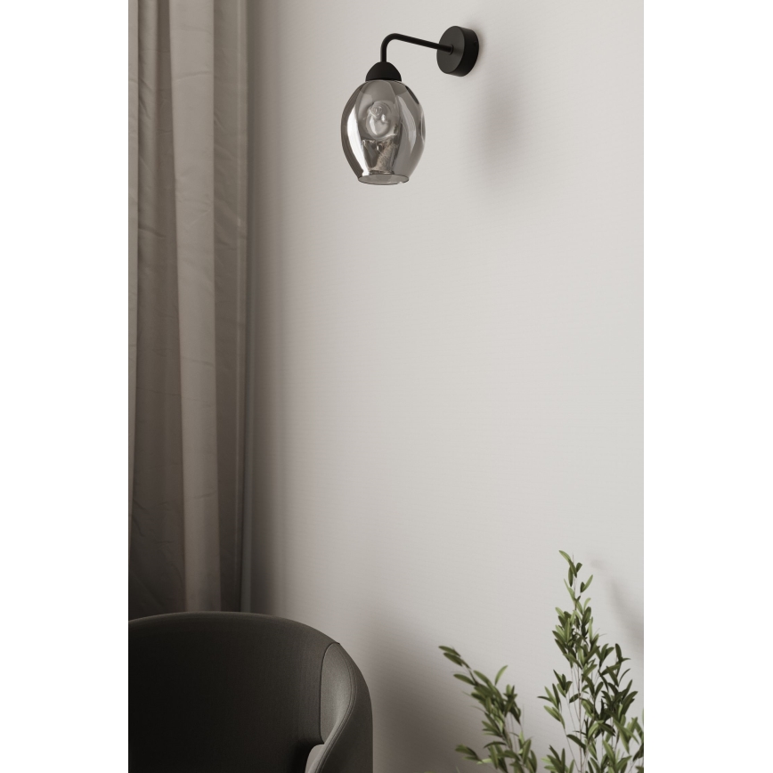 Настенная лампа FILLAN 1xE27/60W/230V черный