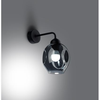 Настенная лампа FILLAN 1xE27/60W/230V черный