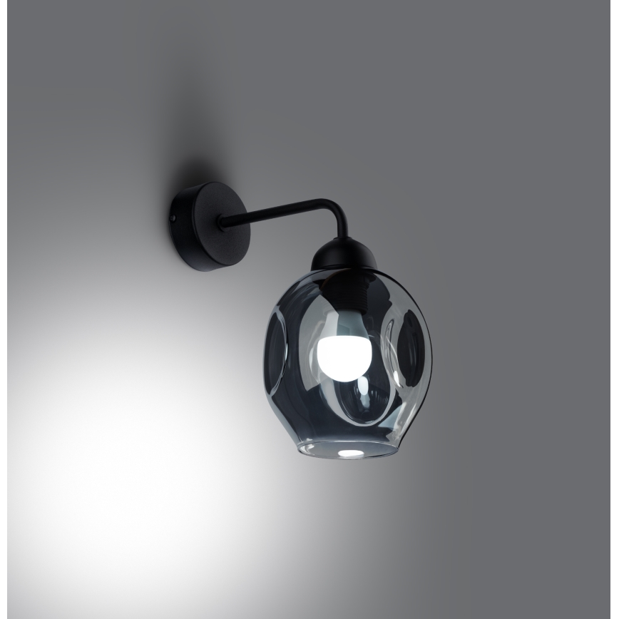 Настенная лампа FILLAN 1xE27/60W/230V черный