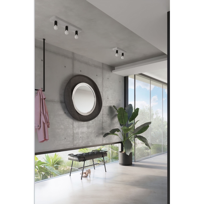 Точковий світильник TAVO 3xE27/15W/230V бетон