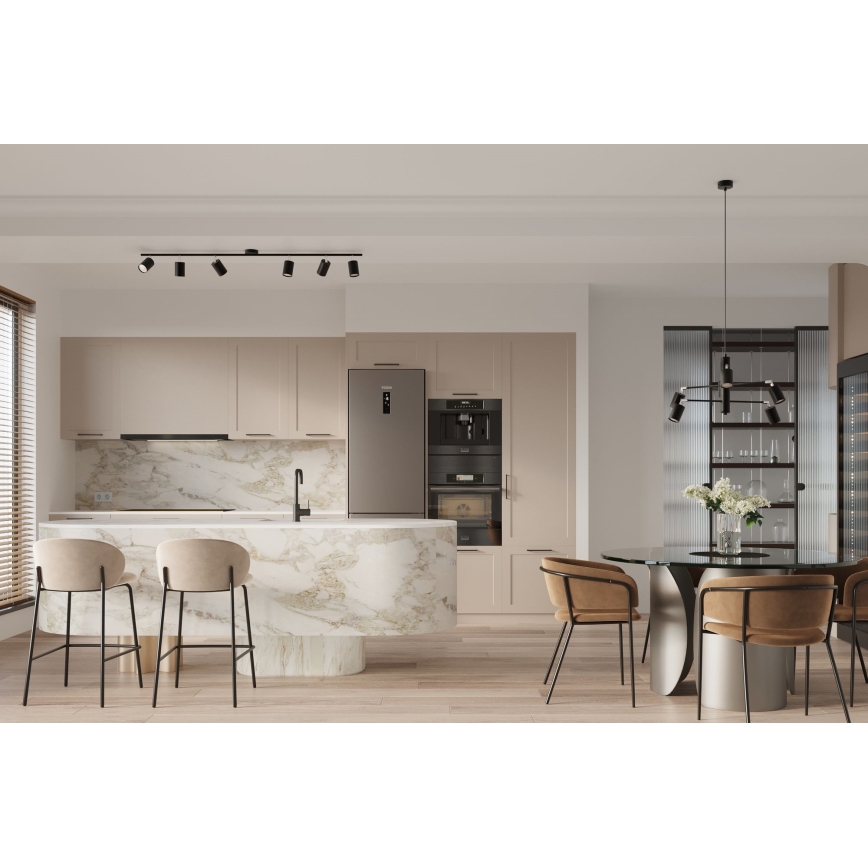 Точечный светильник LEMMI 4xGU10/10W/230V черный