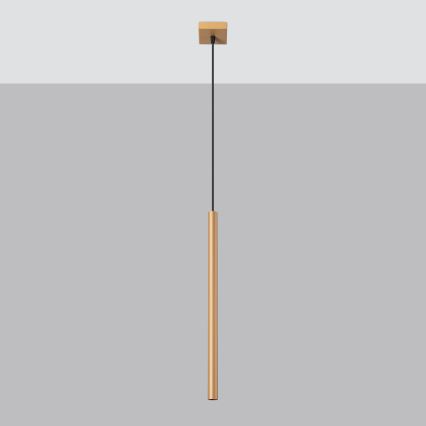 Підвісна люстра PASTELO 1xG9/8W/230V золотий