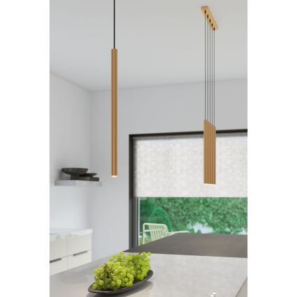 Підвісна люстра PASTELO 1xG9/8W/230V золотий