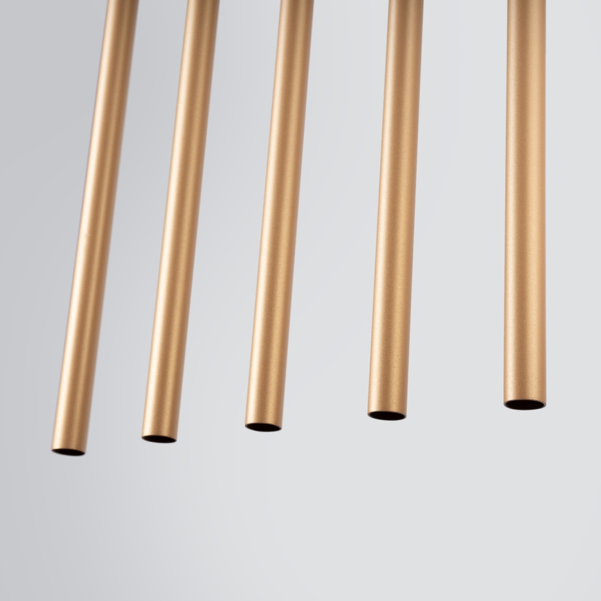 Подвесная люстра PASTELO 5xG9/8W/230V золотистый