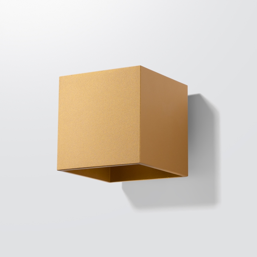 Настінний точковий світильник QUAD 1xG9/8W/230V золотий