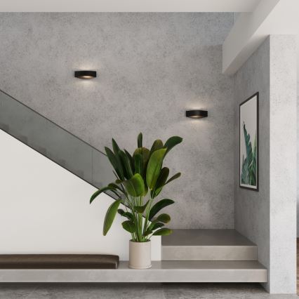 Настінний світильник TONI 1xG9/8W/230V чорний