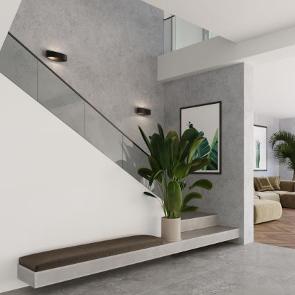 Настінний світильник TONI 1xG9/8W/230V чорний