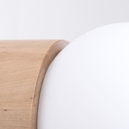 Настінний точковий світильник BOOMO 1xG9/8W/230V бук