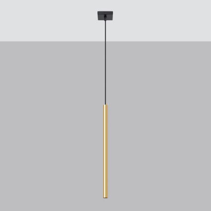 Подвесная люстра PASTELO 1xG9/8W/230V золотистый
