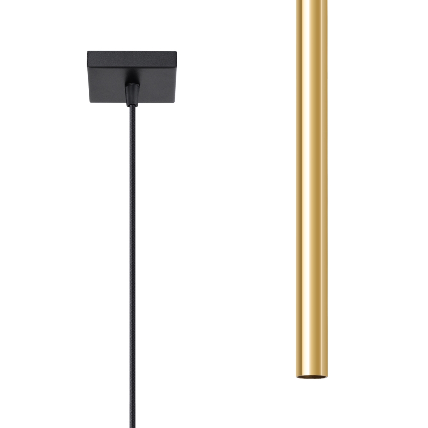 Подвесная люстра PASTELO 1xG9/8W/230V золотистый