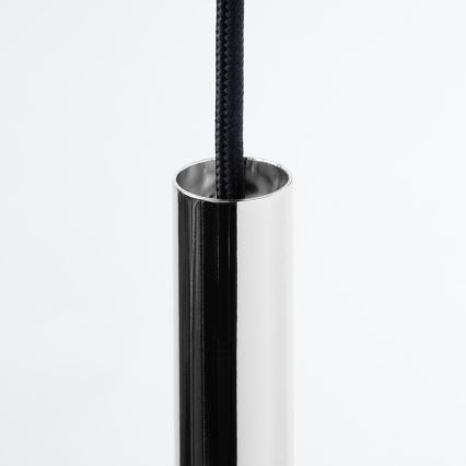Підвісна люстра PASTELO 1xG9/8W/230V глянцевий хром