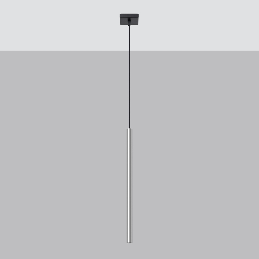 Подвесная люстра PASTELO 1xG9/8W/230V блестящий хром