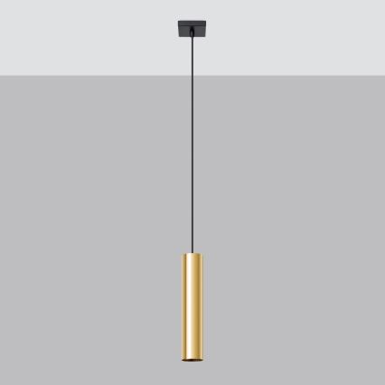 Подвесная люстра LAGOS 1xGU10/10W/230V золотистый