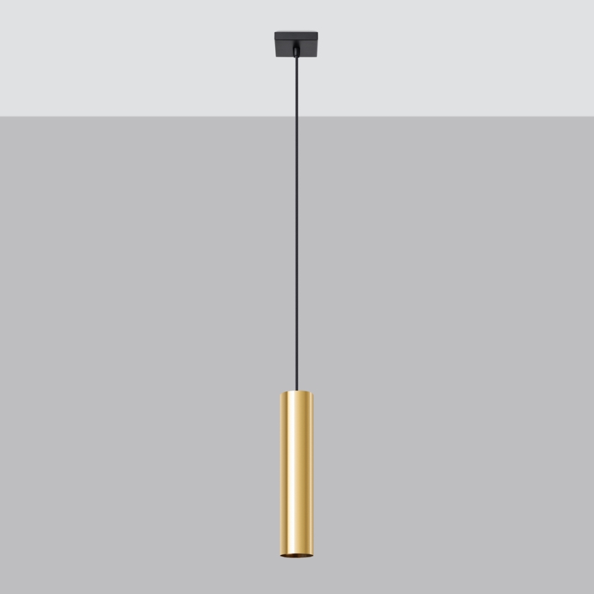 Подвесная люстра LAGOS 1xGU10/10W/230V золотистый