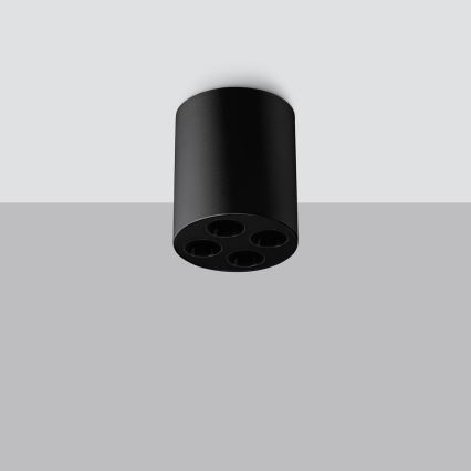 Світлодіодний точковий світильник ZOE LED/9W/230V чорний