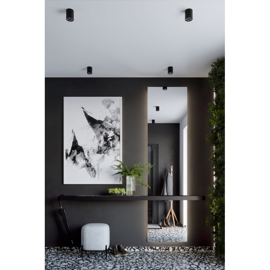 Світлодіодний точковий світильник ZOE LED/9W/230V чорний