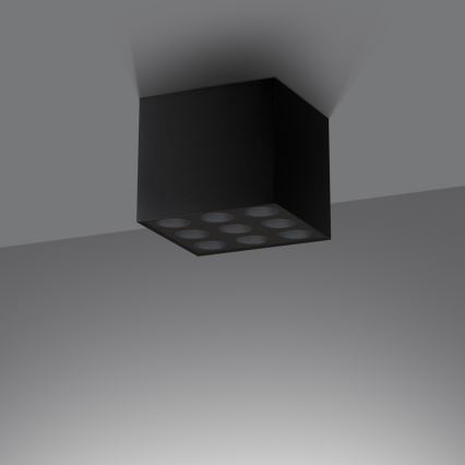 Світлодіодний точковий світильник OZZY LED/16W/230V чорний