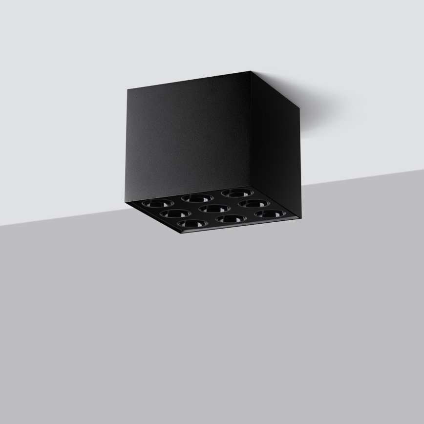Світлодіодний точковий світильник OZZY LED/16W/230V чорний