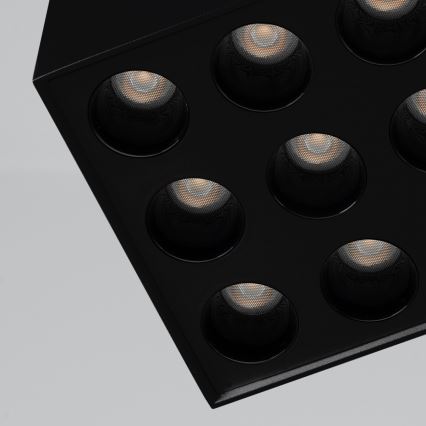 Світлодіодний точковий світильник OZZY LED/16W/230V чорний