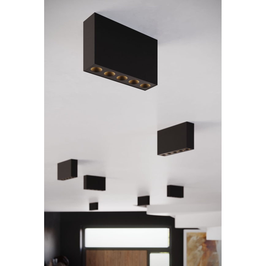 Світлодіодний точковий світильник SOLE LED/11W/230V чорний