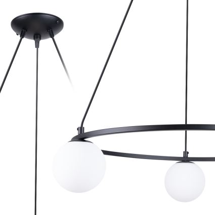 Подвесная люстра YOLI 3xG9/8W/230V черный