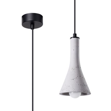 Подвесная люстра REA 1xE14/12W/230V бетон
