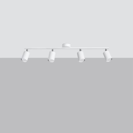 Точечный светильник LEMMI 4xGU10/10W/230V белый