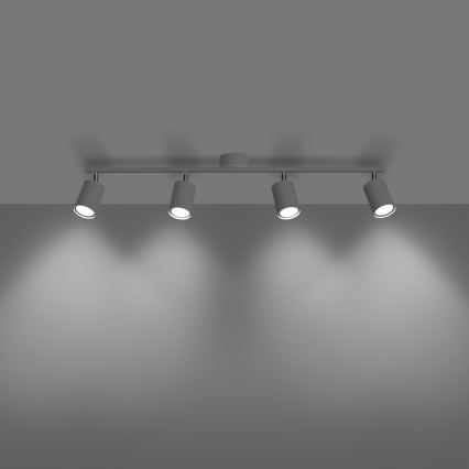 Точковий світильник LEMMI 4xGU10/10W/230V білий